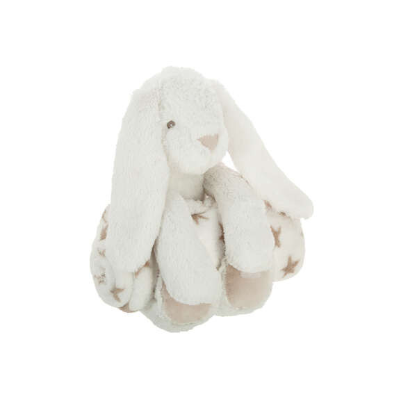 Patura Si Jucarie Plus Alb Iepure, 75 x 100 Cm
