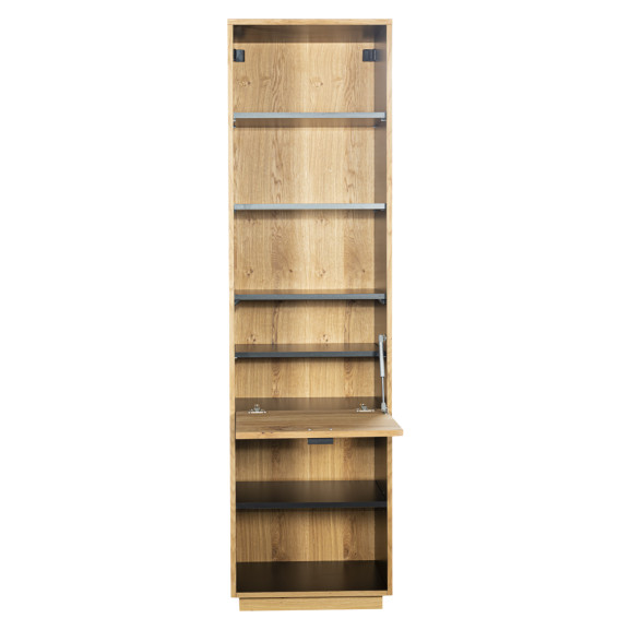 Biblioteca 1usa urbano oak, 54 x 195 x 36 cm