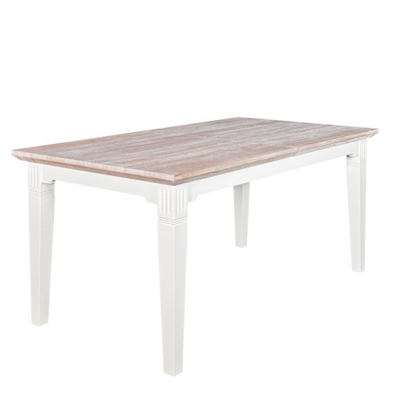 Poze Masa Extensibila Porto Alb Si Natur, 180/235 X 90 X 77.5 Cm