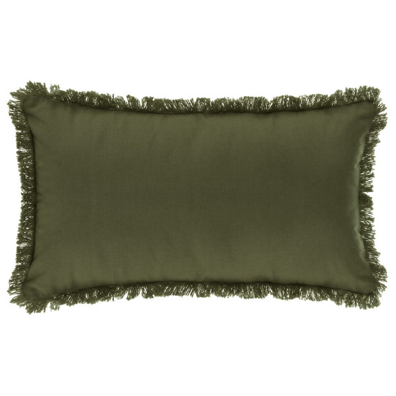 Perna Fringe Khaki 30x50 cm