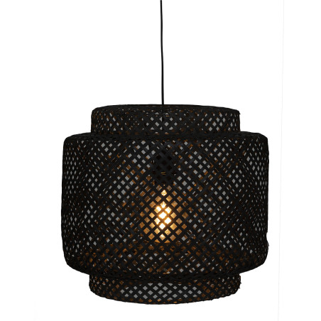 Lampa Libbe Bamboo Negru 40 Cm-01