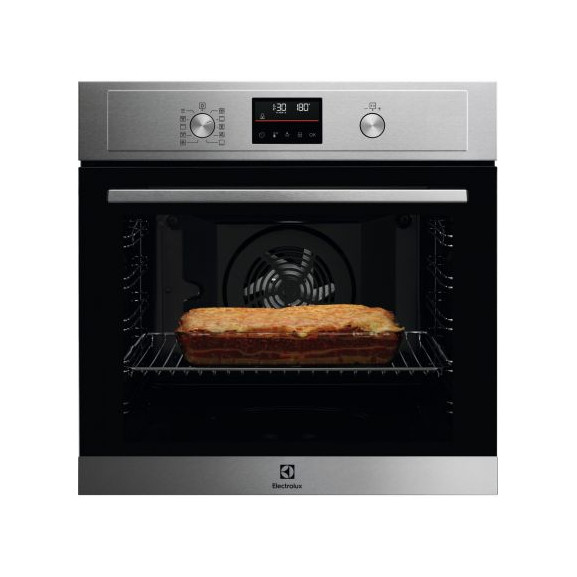 Cuptor Electric Electrolux EOF4P56X, SurroundCook Cu Autocuratare Pirolitica, A+, 72 Litri, 58,9 x 59,4 x 56,9 Cm