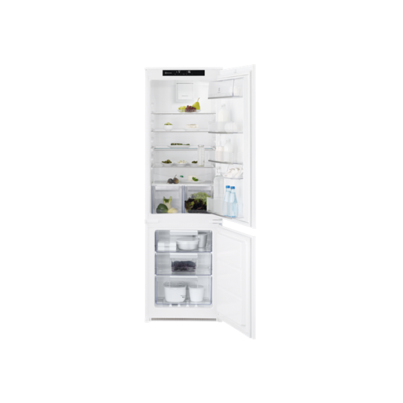 Combina Frigorifica Incorporabila Electrolux LNT7TF18S, Action Cool&Freeze, Clasa F, 256 Litri, Alb, 177,2 x 54,6 x 54,9 Cm