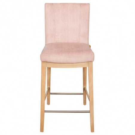 Scaun Bar Sofie, Roz, 430 x 570 x 990 mm.-01