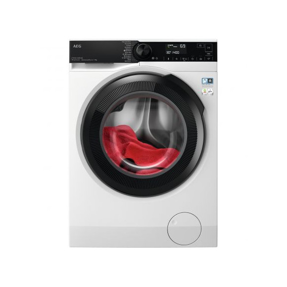 Masina De Spalat Rufe AEG LFR73964VE, SERIA 7000 Ruby, Capacitate 9 Kg, Clasa Energie A, 84,7 x 59,7 x 63,1 Cm