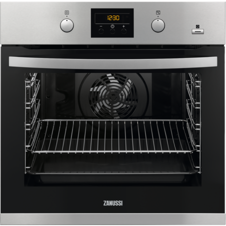 Cuptor Electric Zanussi ZOP37903XU, SteamBake, Autocuratare Pirolitica, A+, Inox Antiamprenta-01