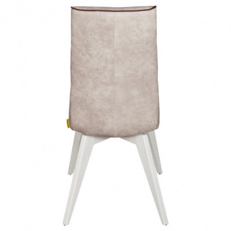 Scaun Jasmin, Alb, 67,5  x 101 x 46,5 cm.-01