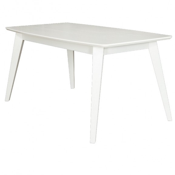 Poze Masa Living Jasmin, Furniruita, Alb, 165 X 95 X 78 Cm