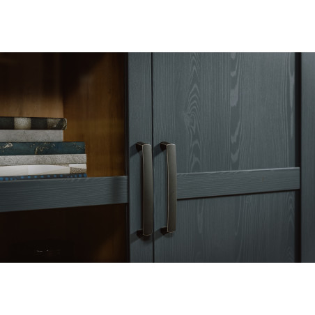 Set Living Boho Stejar Riviera Si Stejar Bleumarin, 281.6 Cm-01