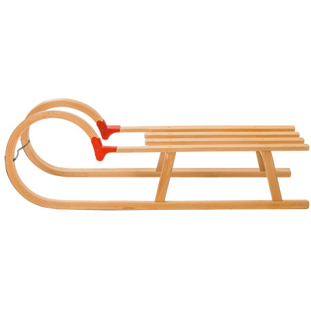Sanie Alpin Hornrodel, Lemn Masiv, 120 Cm-01
