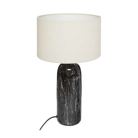 Veioza Marble Alb Si Negru 48 Cm-01