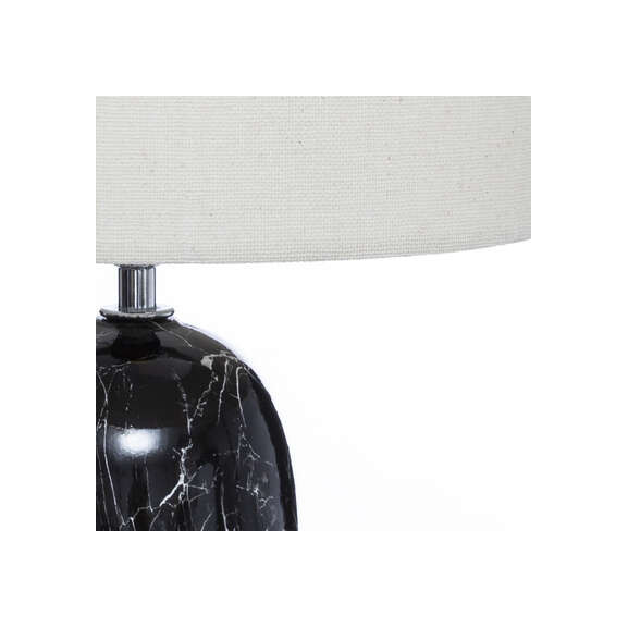 Veioza Marble Alb si Negru 48