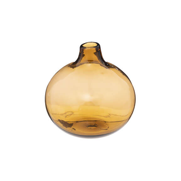 Vaza Sticla Orange 12 Cm