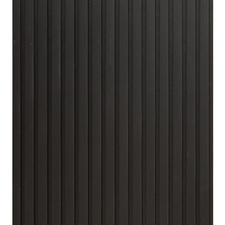 Riflaj Mdf Negru, Furniruit, 240 x 60 cm-01