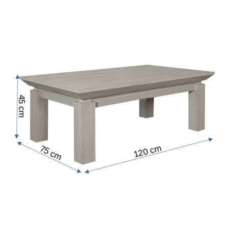 Masa Cafea Casablanca Loft, 120 x 75 x 45 Cm-01