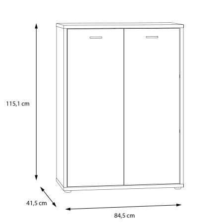 Dulap West Valley 84.5 Cm-01