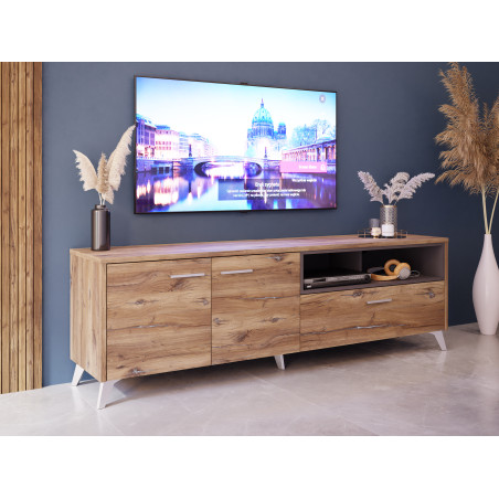 Comoda Tv Dreapta West Valley 184 Cm-01