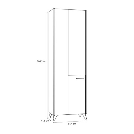 Dulap 1 Usa West Valley 64 Cm-01