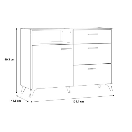 Comoda West Valley 124 Cm-01