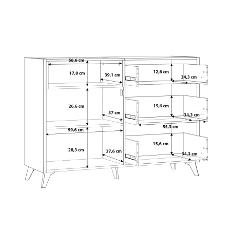 Comoda West Valley 124 Cm-01