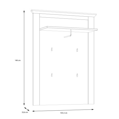 Cuier Hol Albertta 106 Cm-01