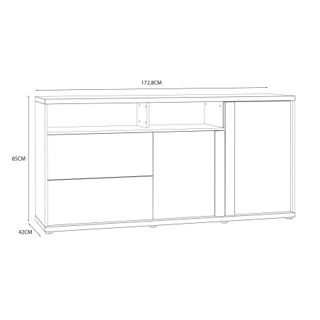 Comoda Elatha 173 Cm-01