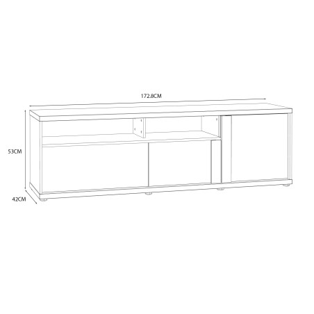 Comoda Tv Elatha 173 Cm-01