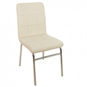 Scaun Bilbao Bej, 43 X 55 X 88 Cm