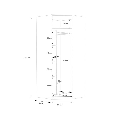 Dulap Colt Smartway, 94 Cm-01