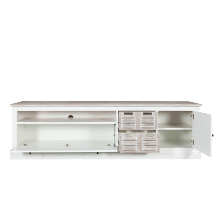 Set Living Cortina Alb Si Miere, 320 Cm-01
