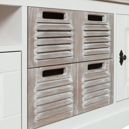 Set Living Cortina Alb Si Miere, 320 Cm-01