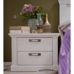 Set 2 Noptiere Kashmir, 65.5 Cm - Naturlich