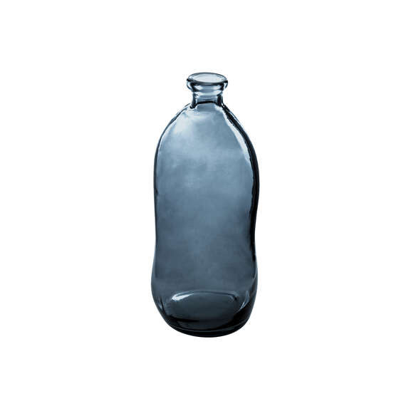 Vaza Sticla Recycle Blue, 73 Cm
