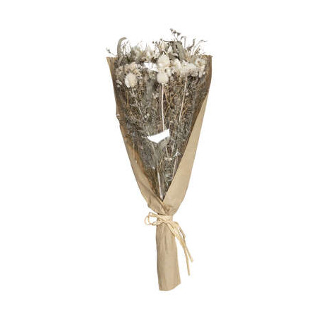 Buchet Flori Uscate White-01