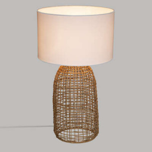 Veioza Rattan Karl, 56 Cm