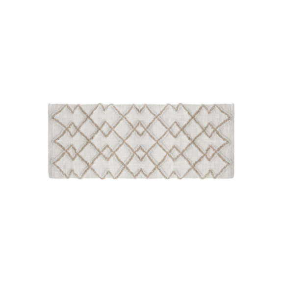Covor De Baie Ethnic, Taupe, 50 X 120 Cm