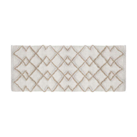 Covor De Baie Ethnic, Taupe, 50 X 120 Cm-01