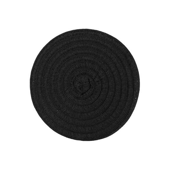 Placemat Olivia, Black, 38 Cm