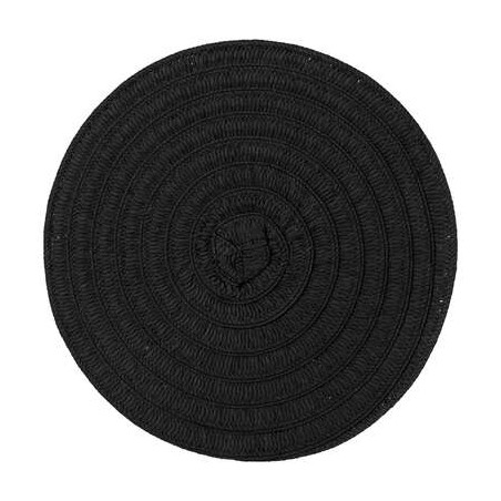 Placemat Olivia, Black, 38 Cm-01