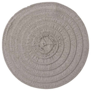 Placemat Olivia, Light Grey, 38 Cm