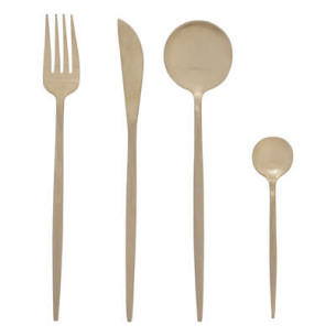 Set Tacamuri Ideea Gold, 24 Piese