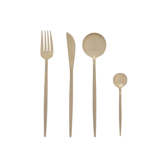 Set tacamuri ideea gold, 24 piese