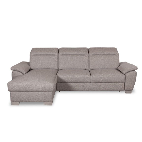 Coltar Extensibil Cu Insula Stanga Dax, 2.5 Locuri, Lada Depozitare, Gri, 299 Cm 2.5 imagine model 2022