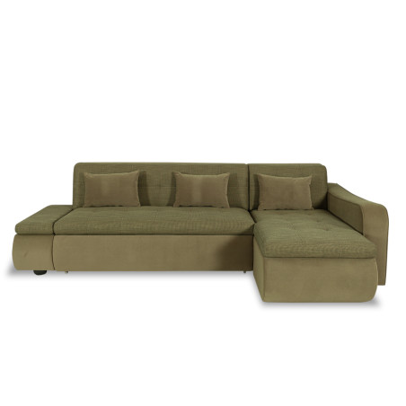 Coltar Extensibil Dreapta Dolomiti, Verde, 300 X 168 X 90 Cm-01