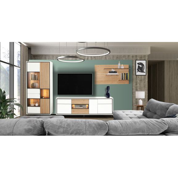 Larix Set living linea acustic, alb