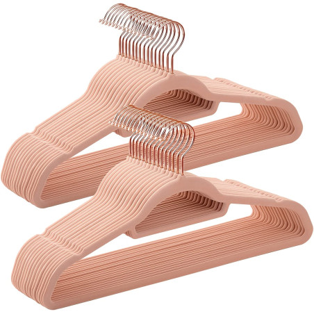 Set De 30 De Umerase Din Catifea, Roz Deschis, 43.5 Cm-01