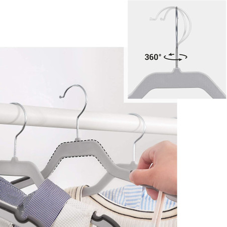 Pachet De 20 De Umerase, Gri, 42 Cm-01