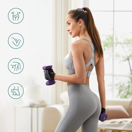 Set De 2 Gantere 2 kg, Mov Mat-01
