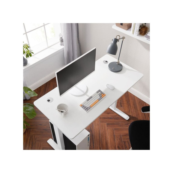 Blat de masa pentru birou, alb, 60 x 120 cm