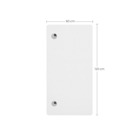 Blat De Masa Pentru Birou Reglabil Electric, Alb, 60 X 120 Cm-01